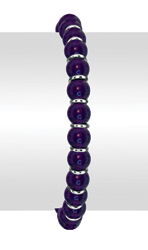 Amethyst Bead Bracelets