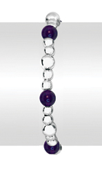 Amethyst Bead Bracelets