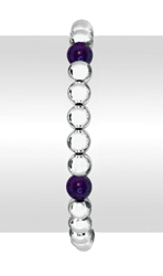 Amethyst Bead Bracelets