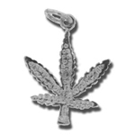 Exotic Leaf Charm