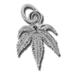 Exotic Leaf Charm